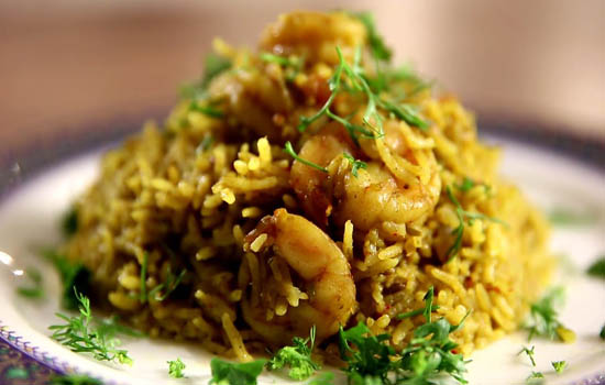 Masala Prawn Rice